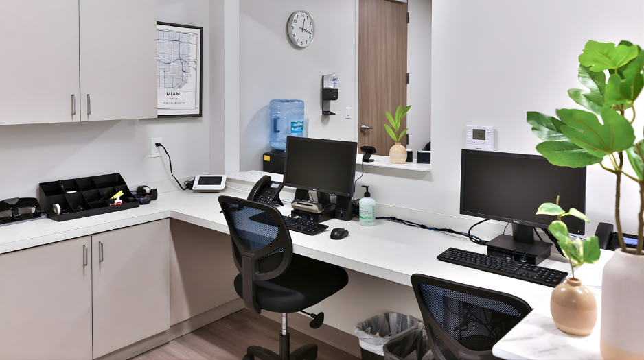 Computer Tables for the Oncology Clinic